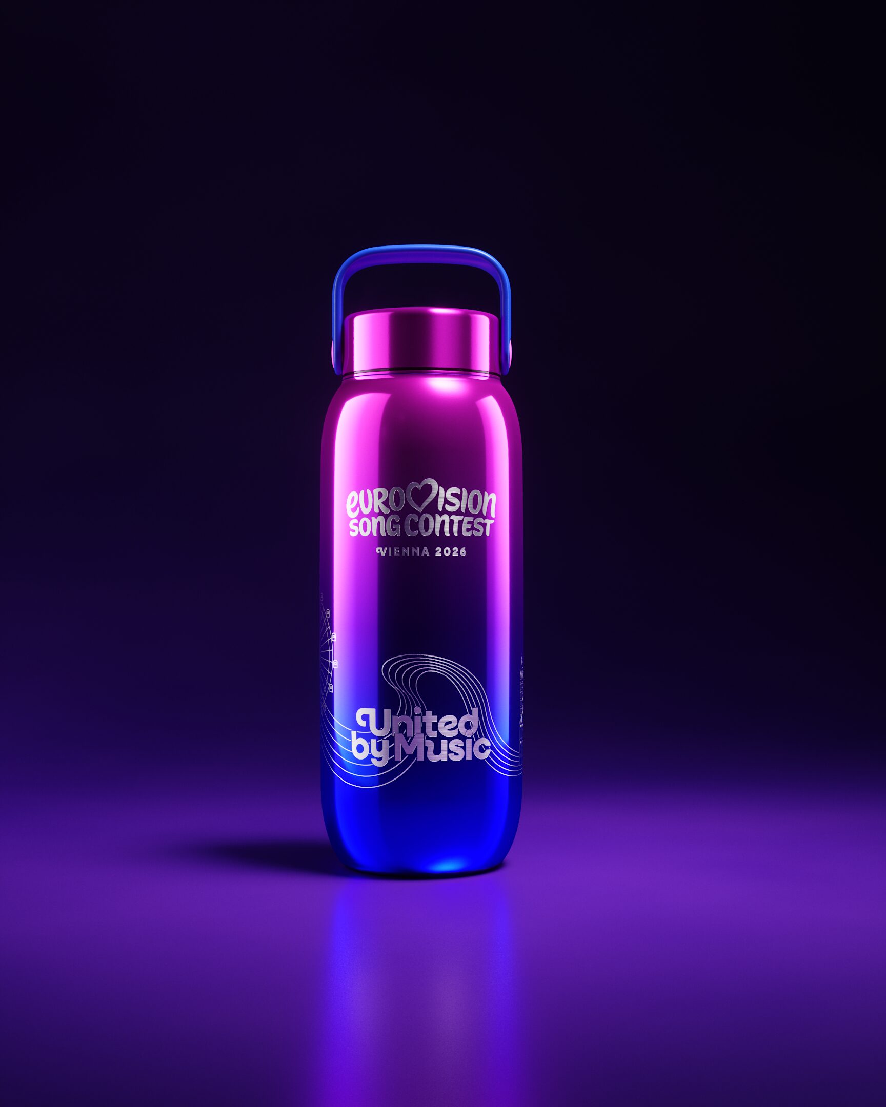 ESC Gewinnspiel: waterdrop Trinkflasche