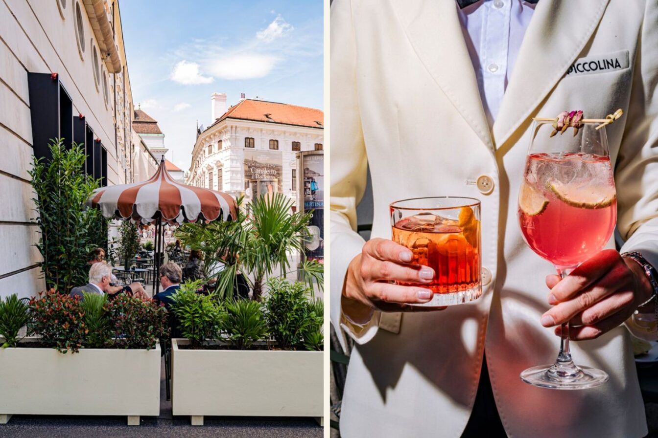 Piccolina Filmbar eröffnet im Filmmuseum in 1010 Wien als Aperitivo Tagesbar.
