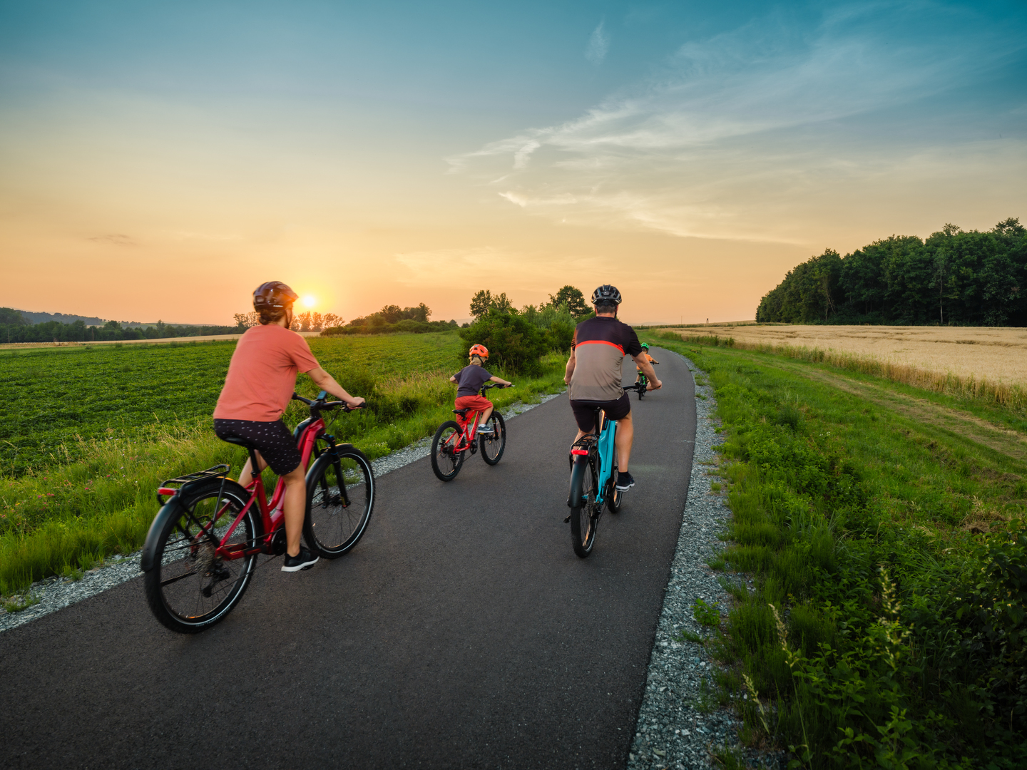Bahntrassen-Radweg im Burgenland