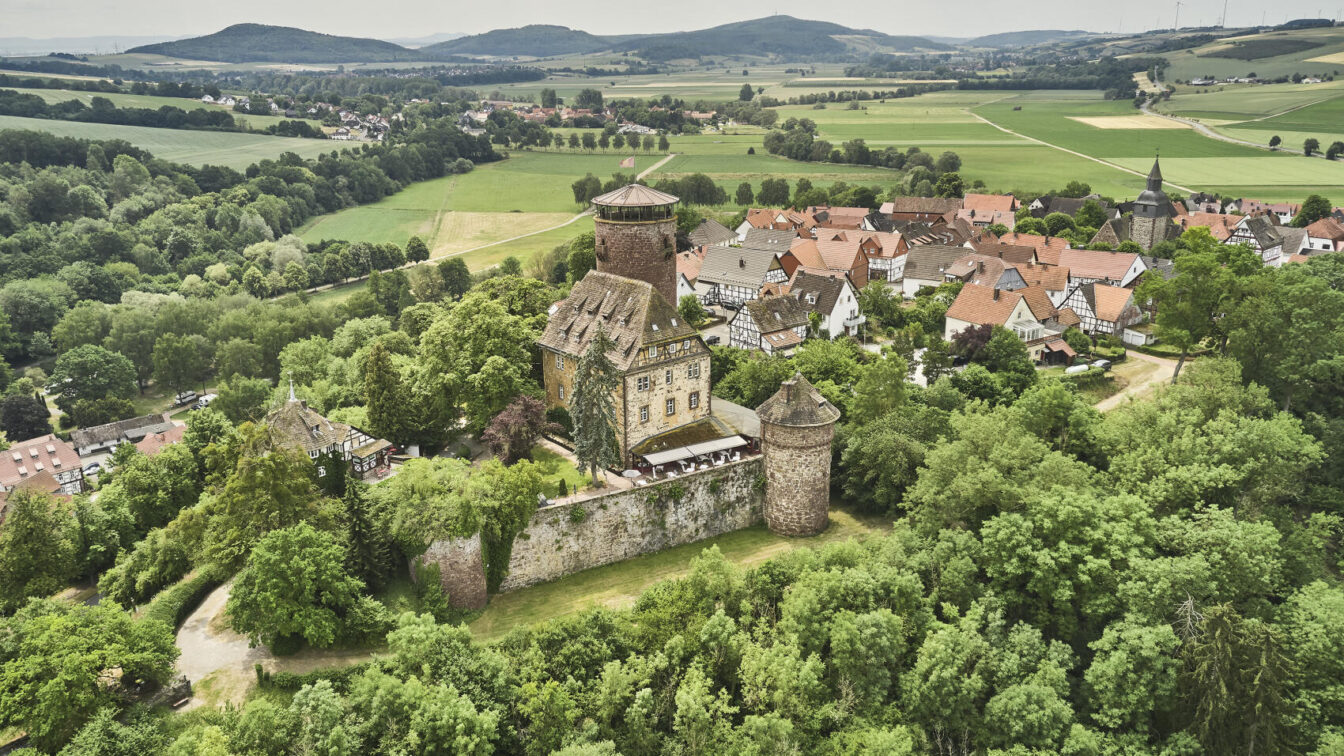 Trendelburg von oben