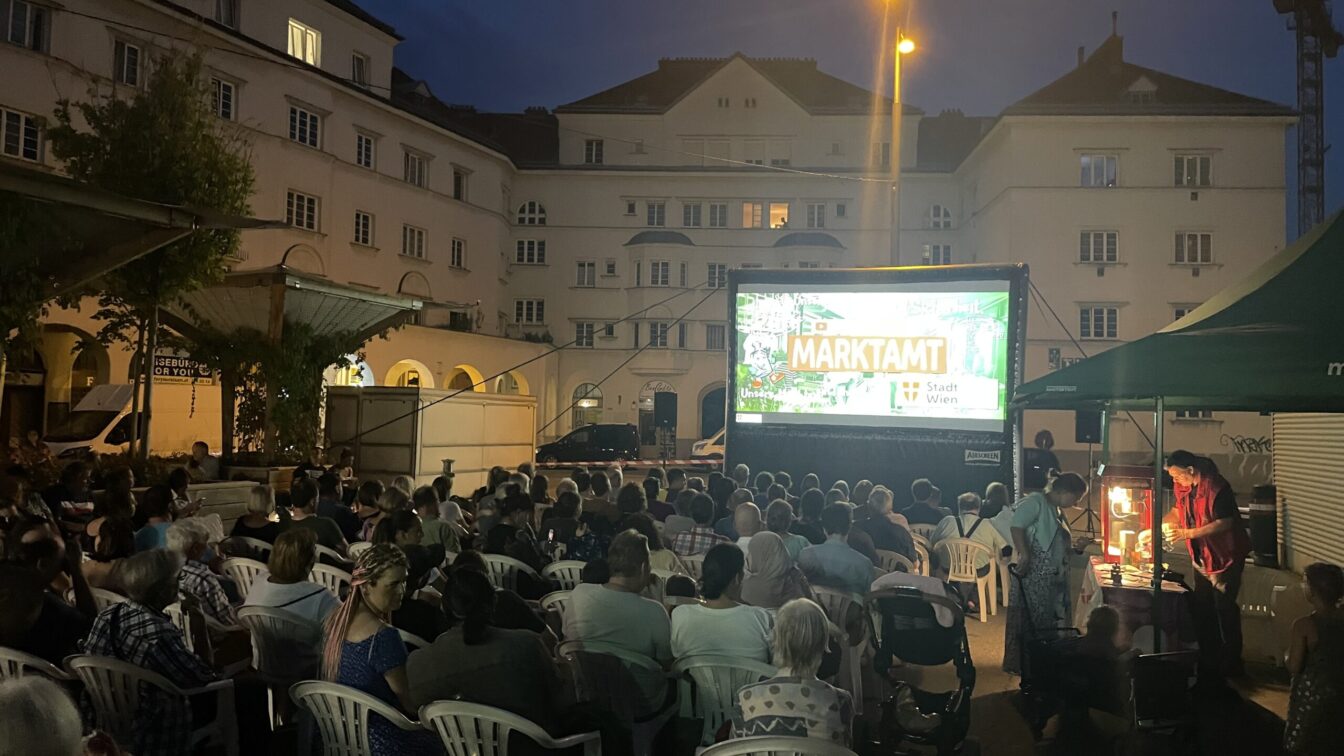 Marktamt gibt die heurigen Sommerkino-Termine für die Wiener Märkte bekannt