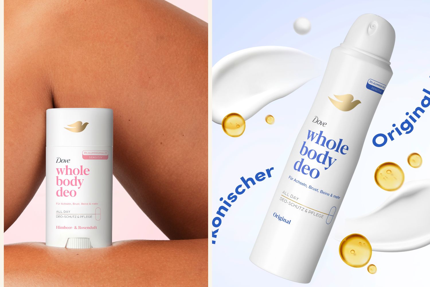 Dove whole body deo