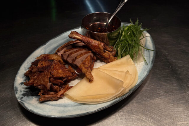 das Peking-Gansl im Restaurant Collina am Berg in Wien