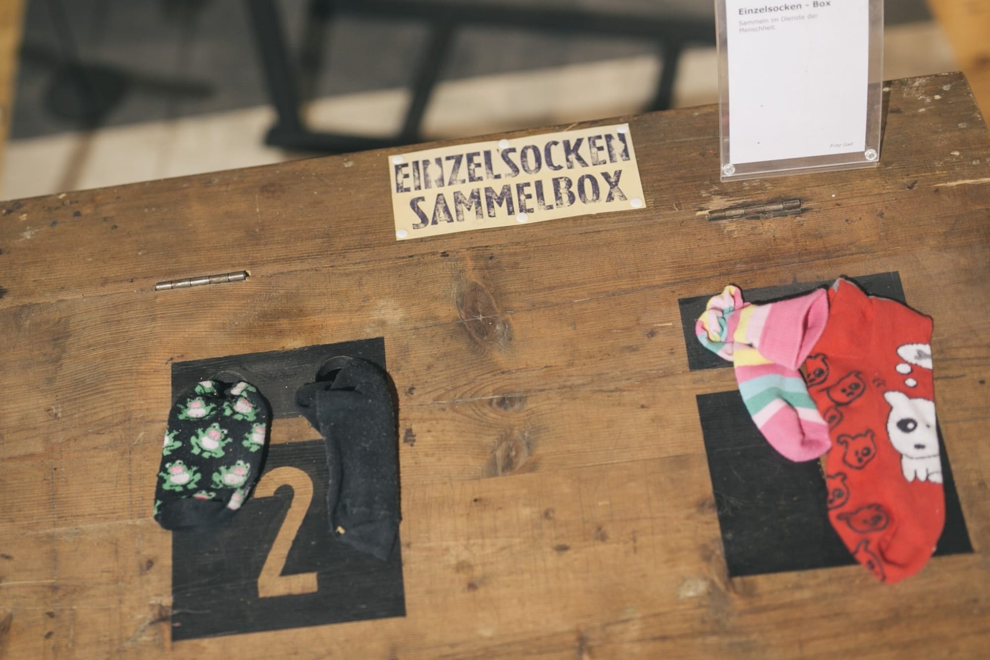 Nonseum Herrnbaumgarten: Sockenbox