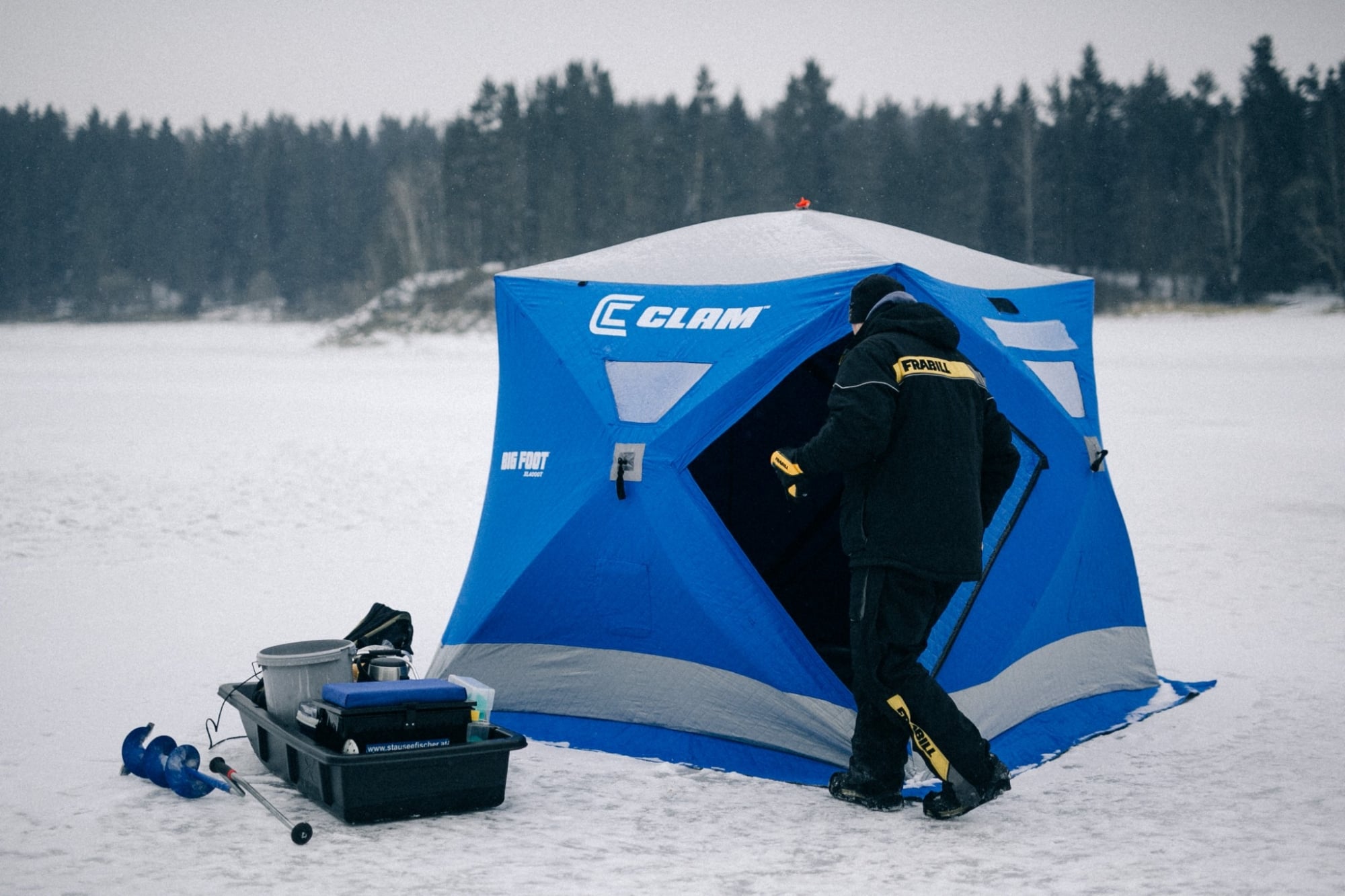 Eisfischen Österreich: Ottensteiner Stausee