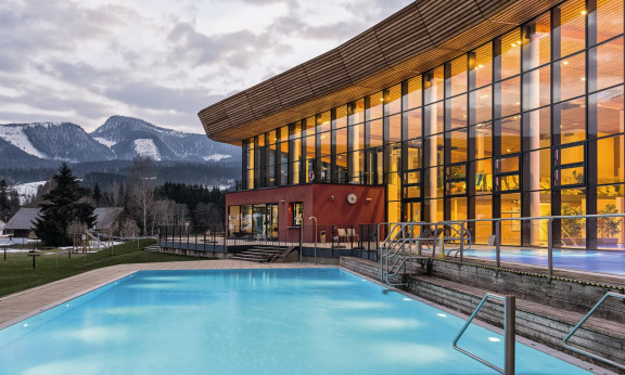 Grimming Therme Außenansicht