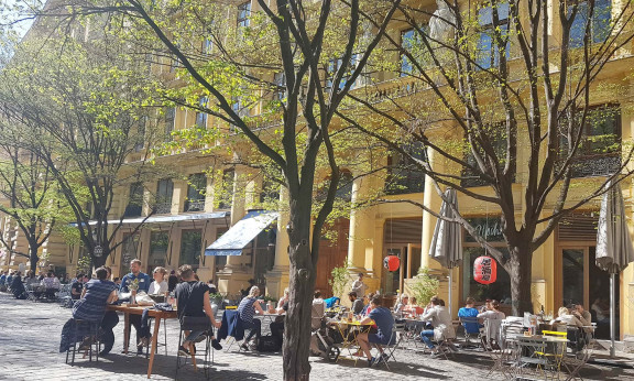 frühstücken in der sonne in wien