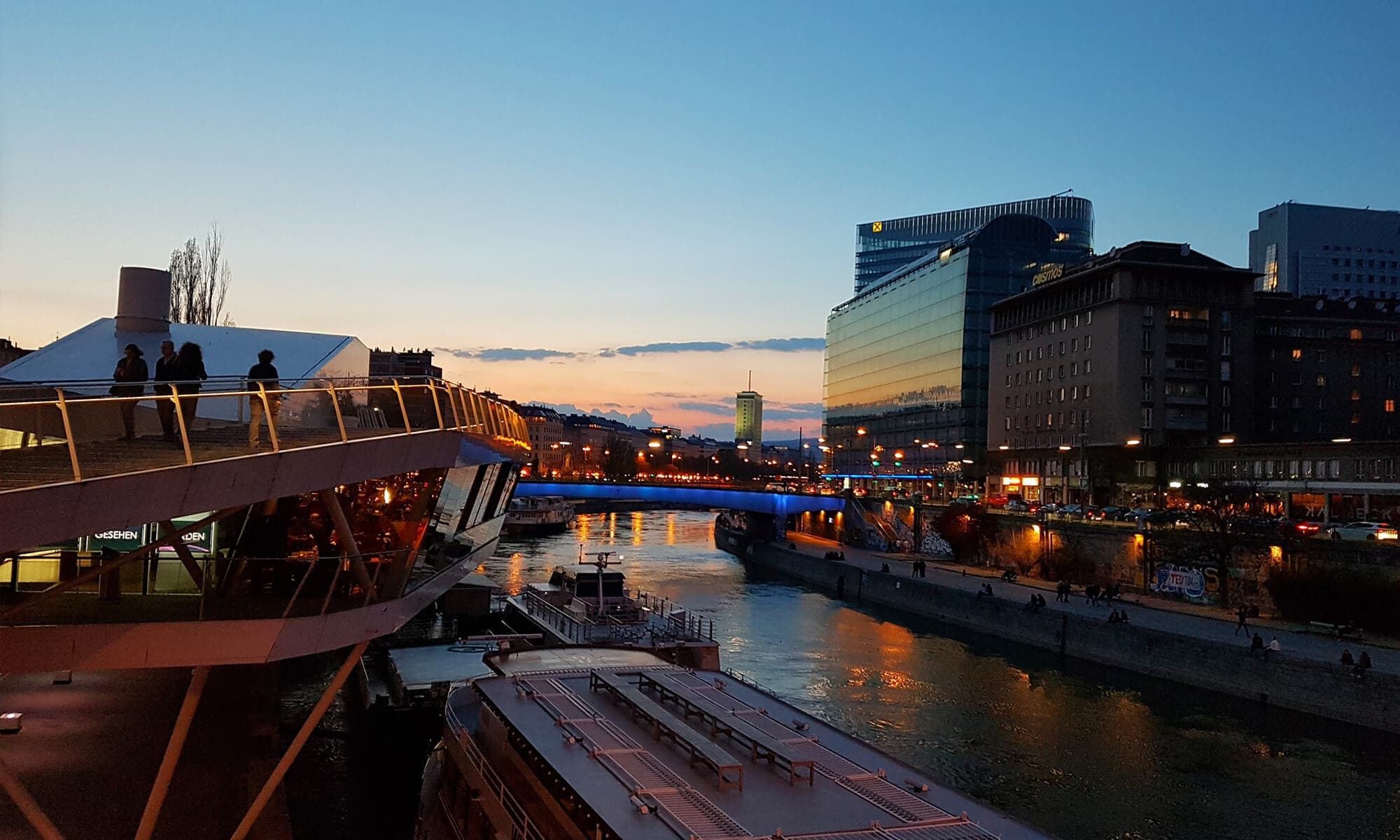 bootsrestaurants in wien