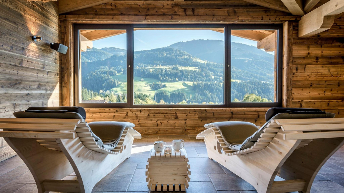 Kaiserlodge Wellness mit Aussicht